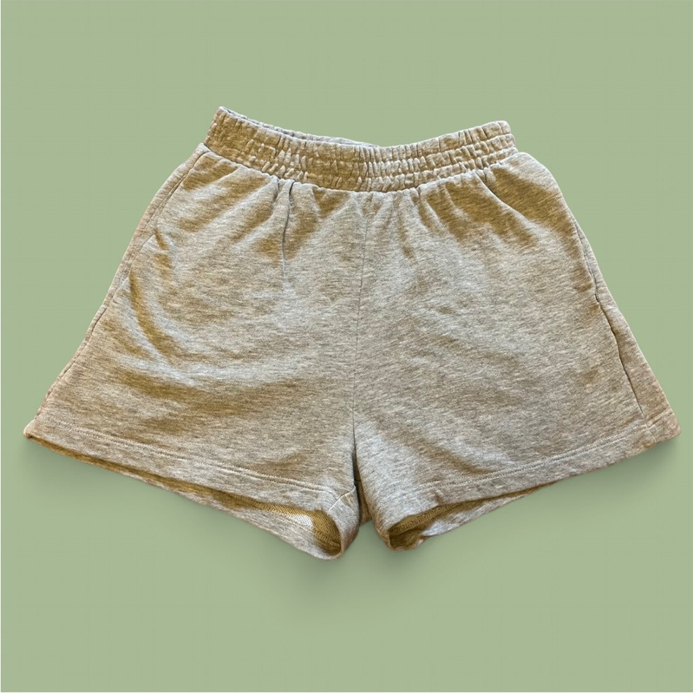 H&M Light Gray Sweat Shorts